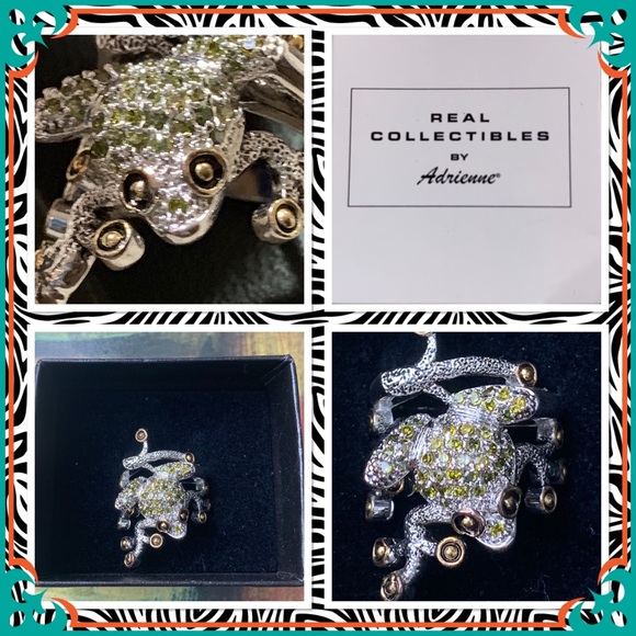 Real Collectables by Adrienne SS 🐸 Ring - Size 8 - Picture 2 of 7